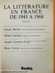 La Littérature en France de 1945 a 1968