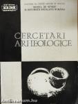 Cercetari Archeologice 1