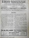 Nimród Vadászujság 1930. (nem teljes évfolyam)