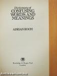 Dictionary of Confusing Words and Meanings