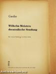 Wilhelm Meisters theatralische Sendung