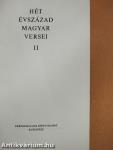 Hét évszázad magyar versei II. (töredék)
