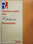 Dictionnaire des Citations francaises