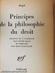 Principes de la philosophie du droit