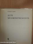 Alte Musikinstrumente (dedikált példány)