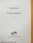 Trou de mémoire