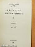 A kalandos Simplicissimus I. (töredék)