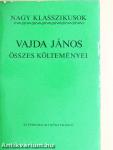 Vajda János összes költeményei