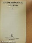 Magyar drámaírók 19. század II. (töredék)