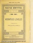 Horatius levelei