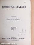 Horatius levelei