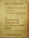 Ethnomusikologische Schriften Faksimile-Nachdrucke III.