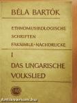 Ethnomusikologische Schriften Faksimile-Nachdrucke I.