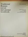 Traditional Russian carved and painted woodwork