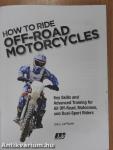 How to ride Off-Road Motorcycles
