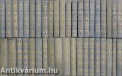 "40 kötet a Dumas művei sorozatból (nem teljes sorozat)"