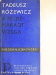 A félbemaradt vizsga