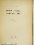 Elmés játékok, játékos elmék