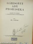 Gárdonyi/Ady/Prohászka