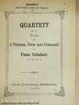 Quartett No. 3. E-dur