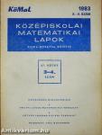 Középiskolai matematikai lapok 1983/8-9.