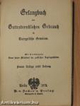Gesangbuch zum Gottesdienstlichen Gebrauch für evangelische Gemeinen (gótbetűs)