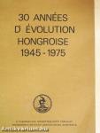 30 années d'évolution Hongroise 