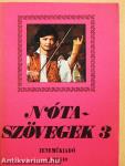 Nótaszövegek 3.