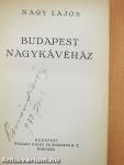 Budapest nagykávéház