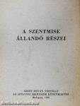 A szentmise állandó részei