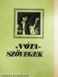 Nótaszövegek