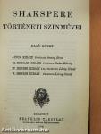 Shakspere történeti szinművei I. (töredék)