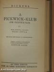 A Pickwick-Klub I-IV.