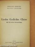 Lieder, Gedichte, Chöre