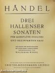 Zwei Sonaten/Drei Hallenser Sonaten/Sonaten für Violine mit Beziffertem Bass/Sonaten für Violine und Pianoforte