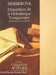 Disparition de la bibliothéque Tourgueniev/Catalogues Nouveautés Automne 1990