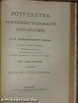 Természettudományi Közlöny 1906. január-december/Pótfüzetek a Természettudományi Közlönyhöz 1906. január-december