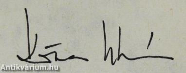 A szókimondás évada (többszörösen dedikált példány)