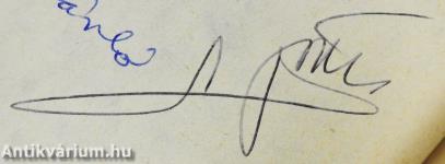 A szókimondás évada (többszörösen dedikált példány)