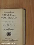 Langenscheidts Universal-Wörterbuch Rumänisch I-II.