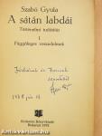 A sátán labdái I. (dedikált példány)