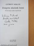 Zongora akarunk lenni (dedikált példány)