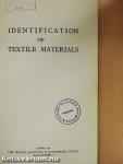 Identification of Textile Materials