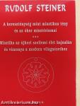A kereszténység mint misztikus tény és az ókor misztériumai/Misztika az újkori szellemi élet hajnalán és viszonya a modern világnézethez
