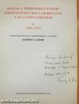 Iratok a nemzetiségi kérdés történetéhez Magyarországon a dualizmus korában V. (dedikált példány)
