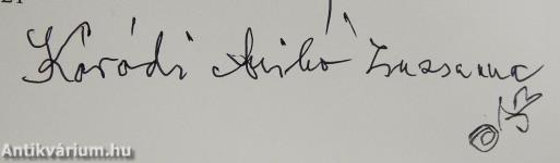 Küry Klára azt üzente... (dedikált példány)