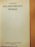 Gyarmati Balassi Bálint énekei