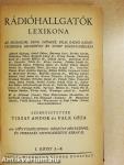 Rádióhallgatók lexikona I-II.