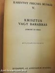 Krisztus vagy Barabbás