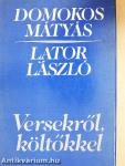 Versekről, költőkkel